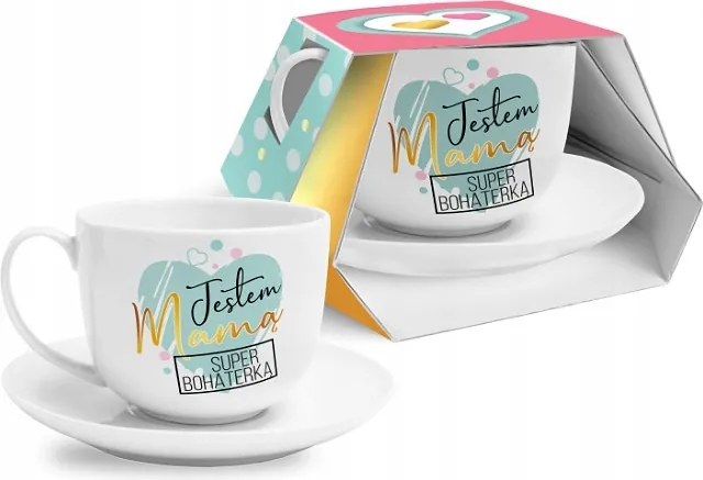 400 ml-ES Bögre Én Vagyok A Szuperhős Anyuka Gdans