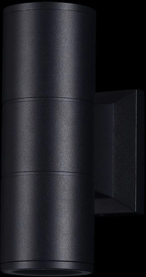 MAYTONI O574WL-02B BOWERY Modern Kültéri Fali Lámpa Fekete GU10 IP54