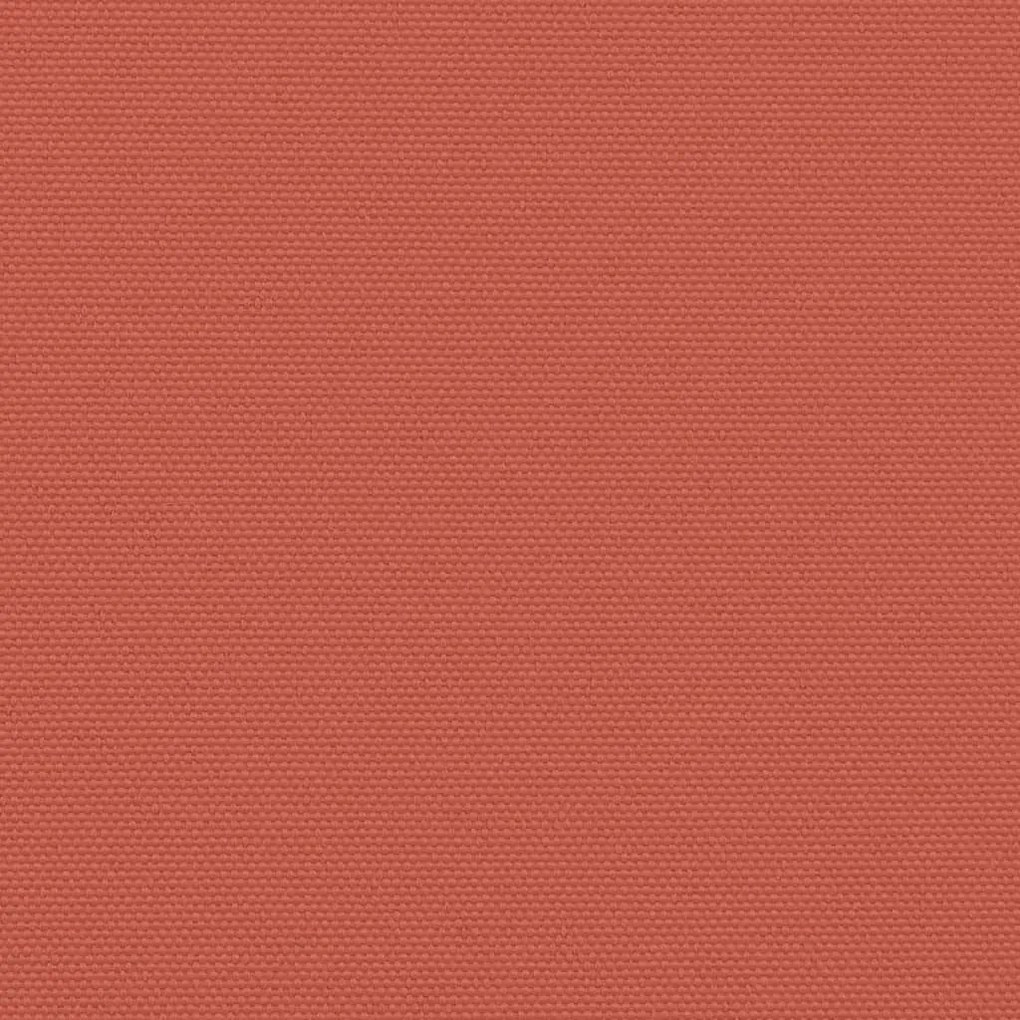 terrakotta behúzható oldalsó napellenző 180 x 1000 cm