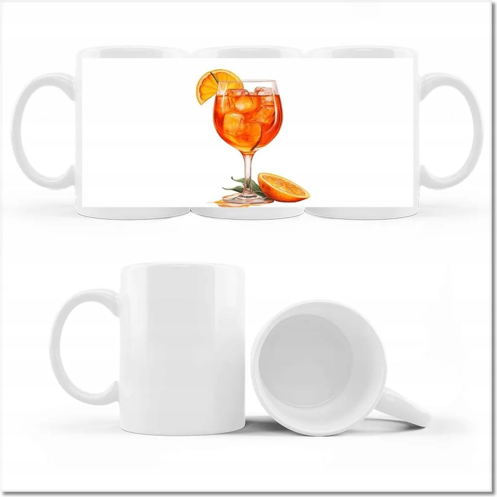 Nyomott mintás bögre Színes ital