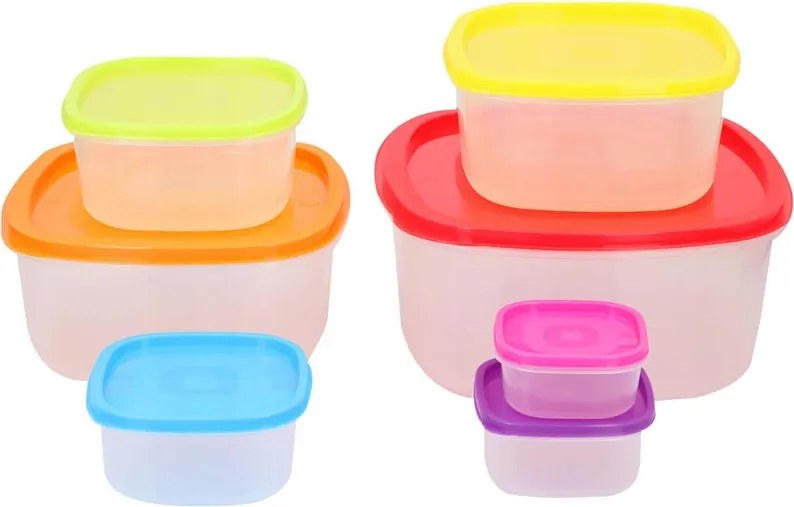 7 db-os ételtároló edénykészlet