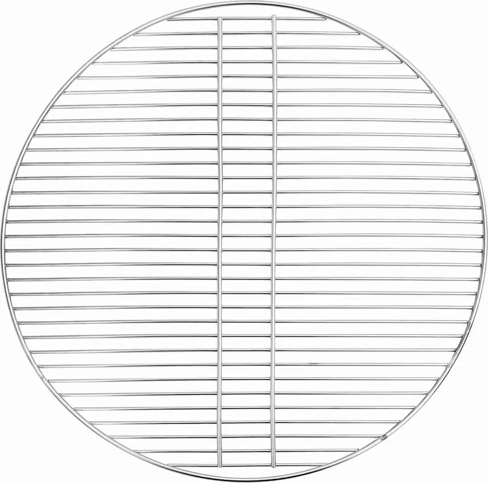 vidaXL Grillrács Ezüst 60 x 60 cm Rozsdamentes acél