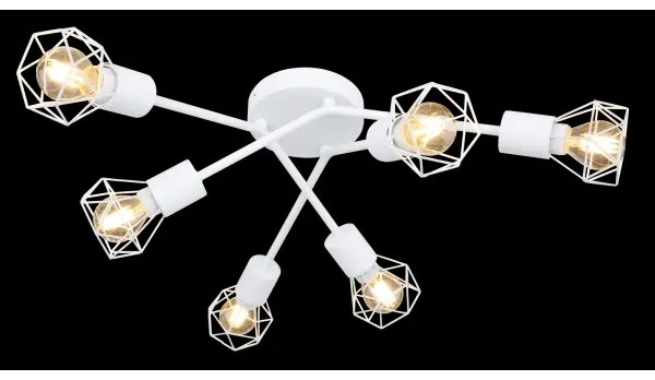 Globo 54802W-6 - Csillár XARA 6xE14/40W/230V