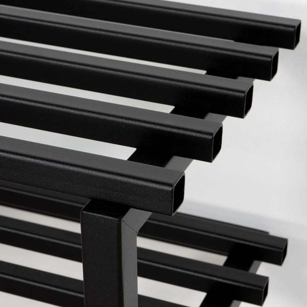 Fekete fém függő cipőtartó 71x26x34 cm Marco – Spinder Design