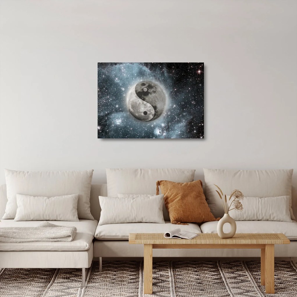 Kép - Kozmikus egyensúly (üvegen) (70x50 cm)