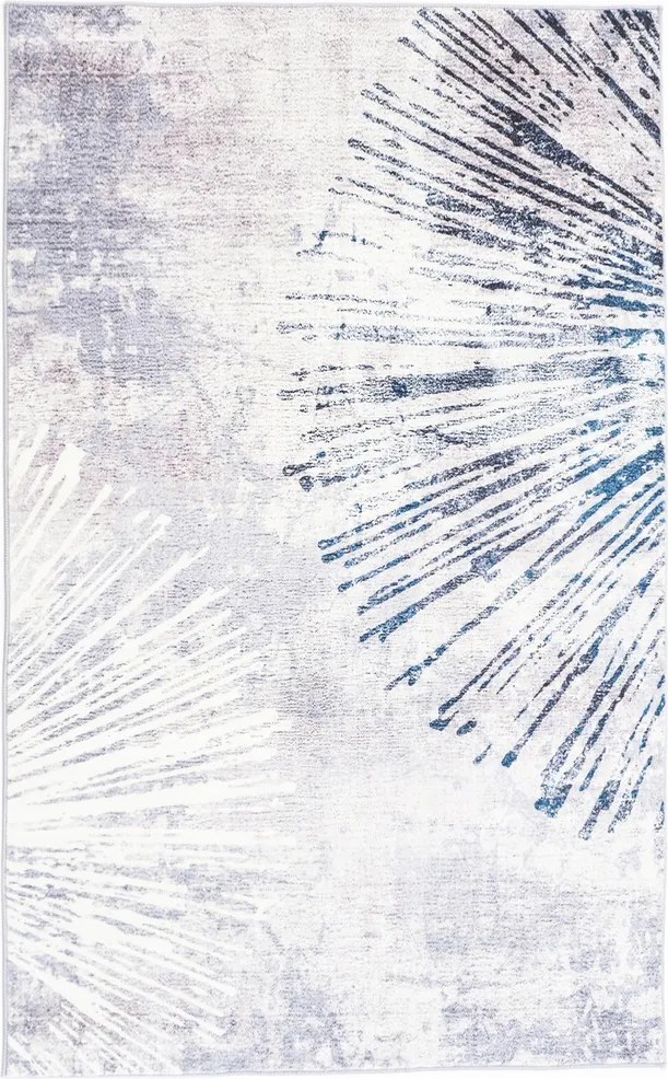 Szőnyeg Strado finom szürke velvet mintás szürke csillogás 120x170 cm