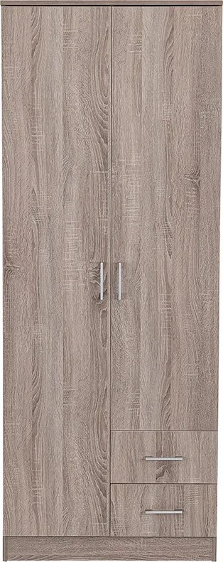 Miami gardróbszekrény 80x205 cm yorki tölgy-yorki tölgy