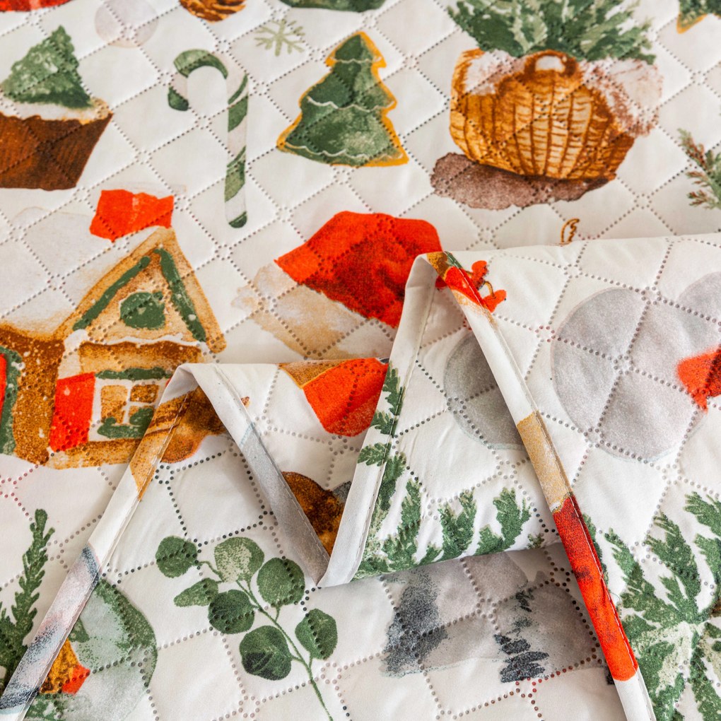 Ágytakaró FESTIVE MAGIC színes Méret: 220 x 240 cm