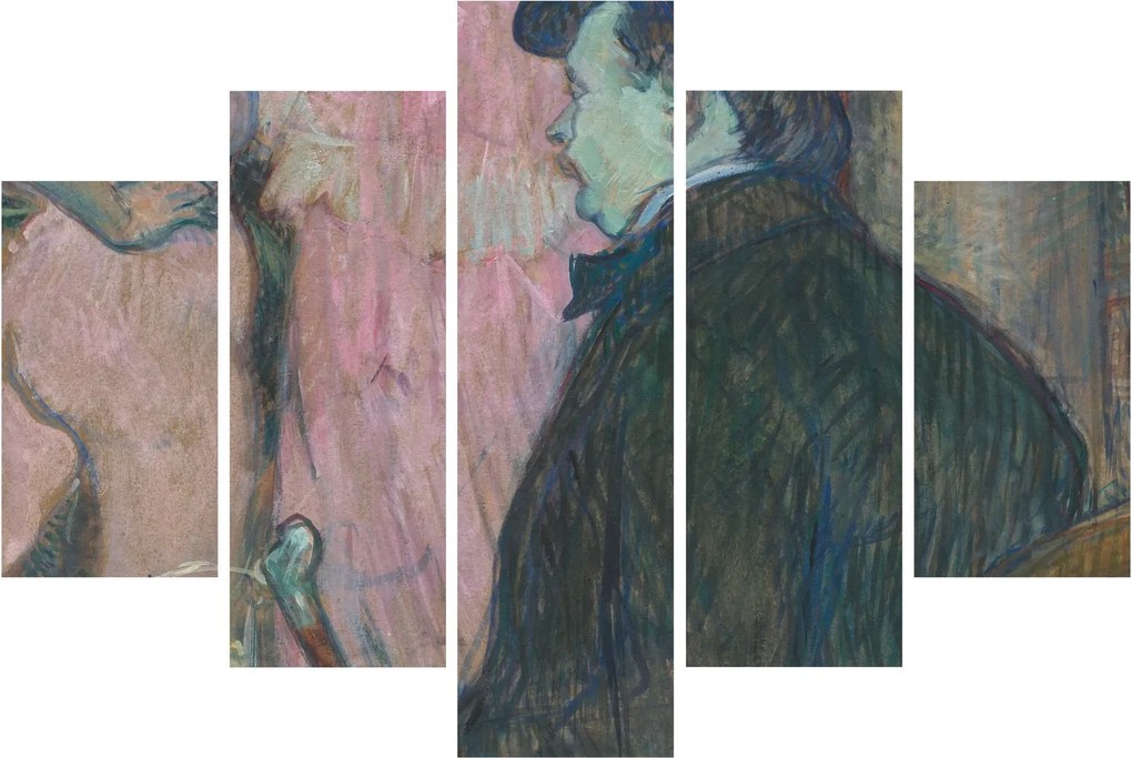 Kép - Henri de Toulouse-Lautrec, Maxime Dethomas, reprodukciók (150x105 cm)