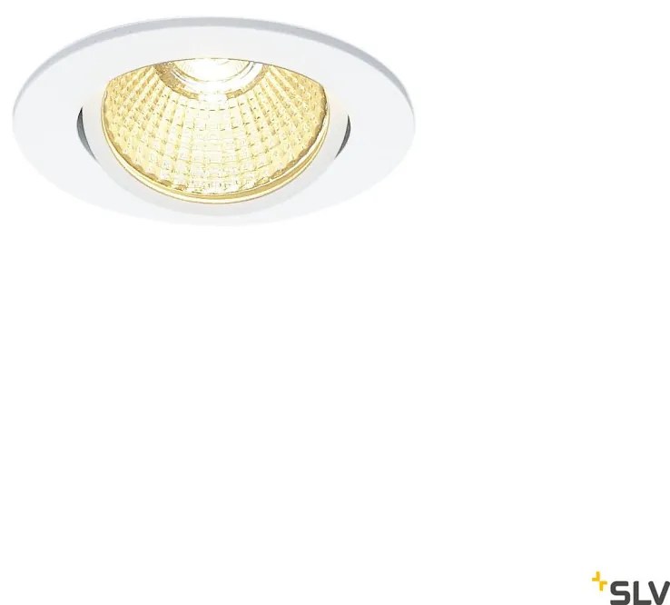 SLV NEW TRIA 1001989 Beépíthető spotlámpa 1x7.3W/LED 1800-3000K 430LM IP20