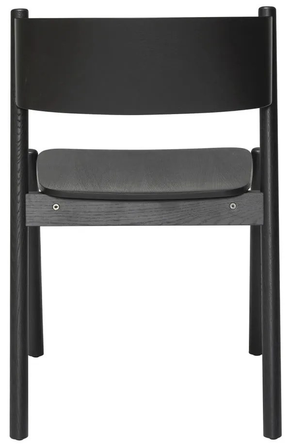 Fekete tölgy étkezőszék Oblique - Hübsch