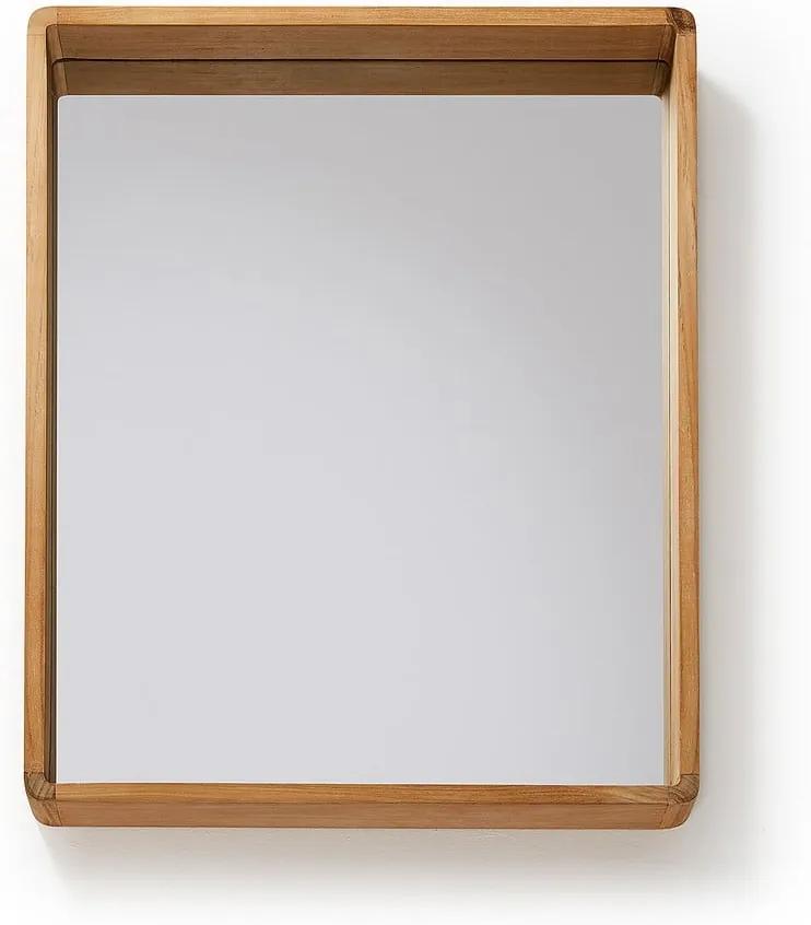 Sunday teakfa tükör, 80 x 65 cm - La Forma