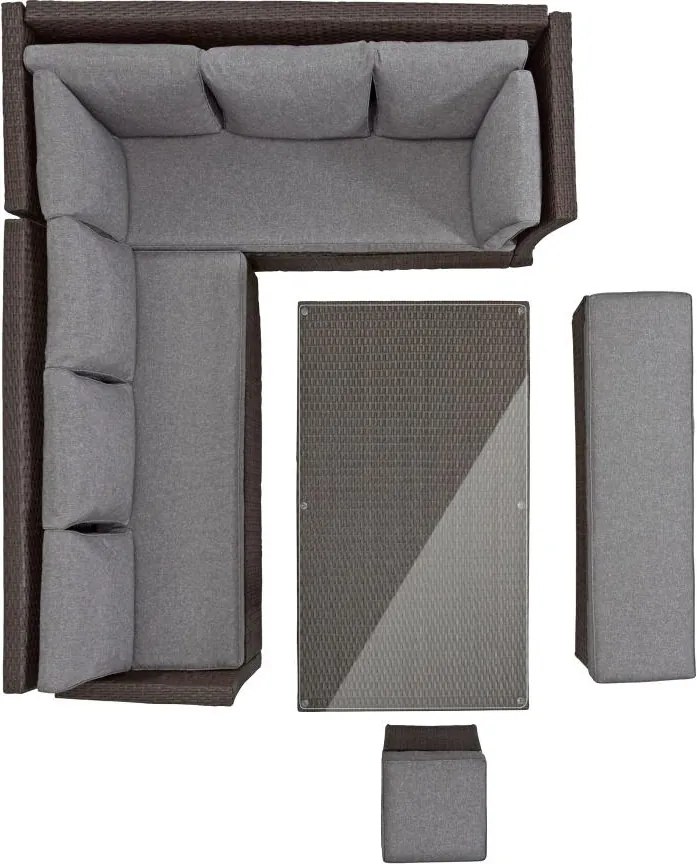 Avenberg CORSICA Nagy családi kerti garnitúra