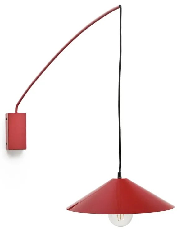 Piros fali lámpa ø 35 cm Kally – Kave Home