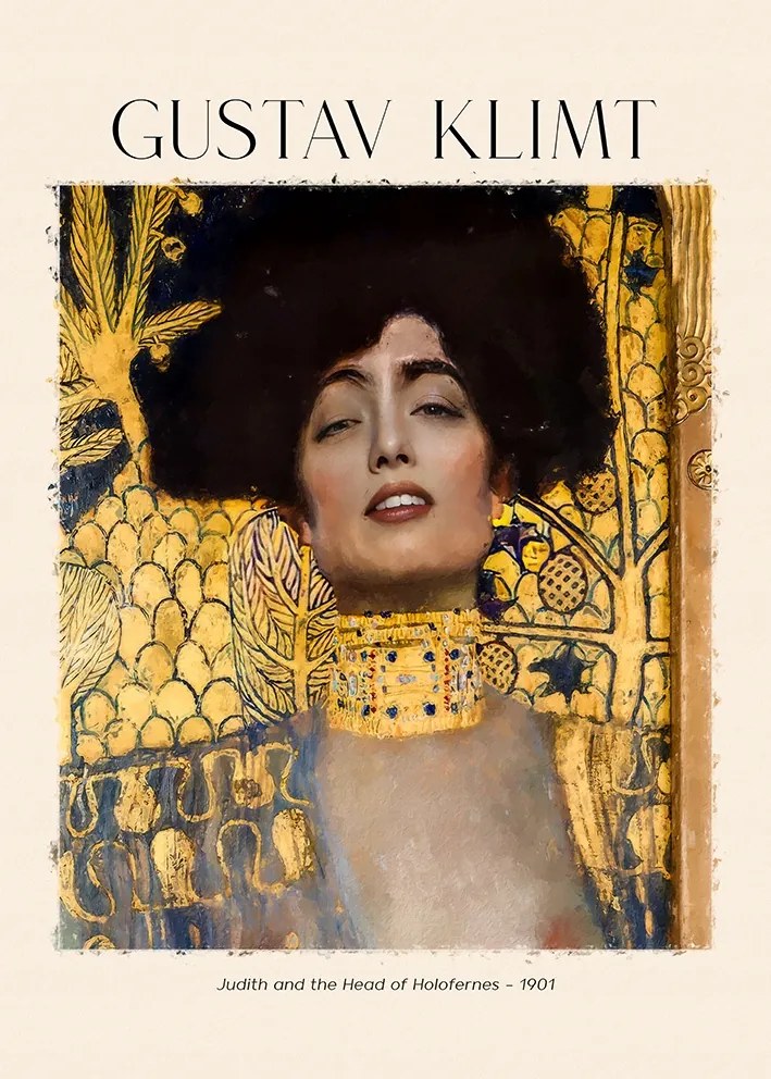 Gustav Klimt Judit poszter 30x40cm kép #303