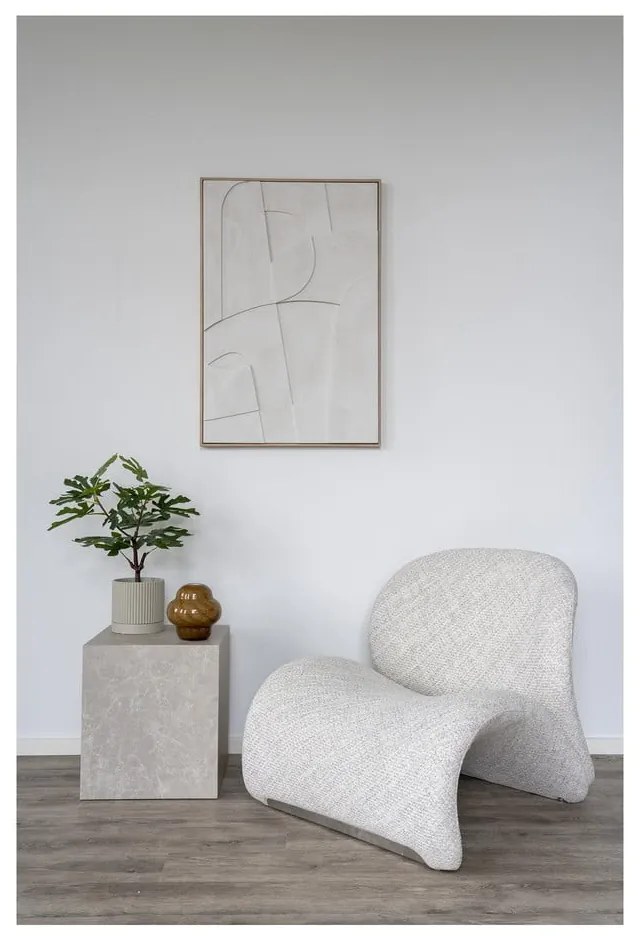 Világosszürke fotel Sofia – House Nordic