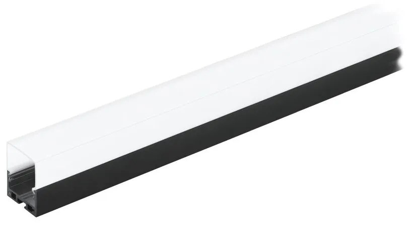 Eglo SURFACE PROFILE 6 99011 45mm-es mennyezeti sín LED profil opál diffúzorral, 1m