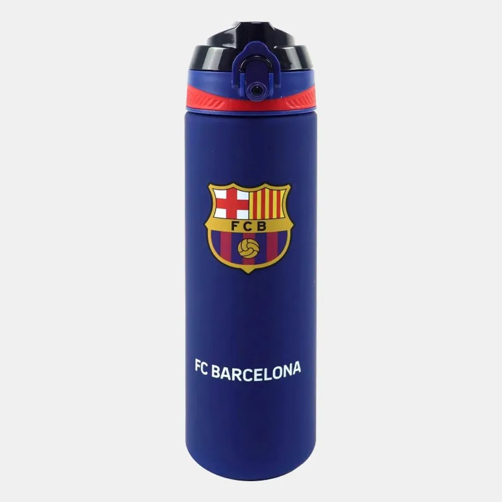 FC Barcelona Barca műanyag matt szívószálas kulacs 700 ml