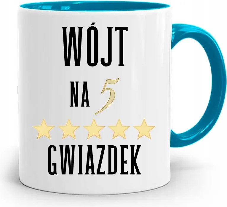 Bácsinak Kék Ajándék Bácsinak 5 Csillagos Nyomtatott fényképpel