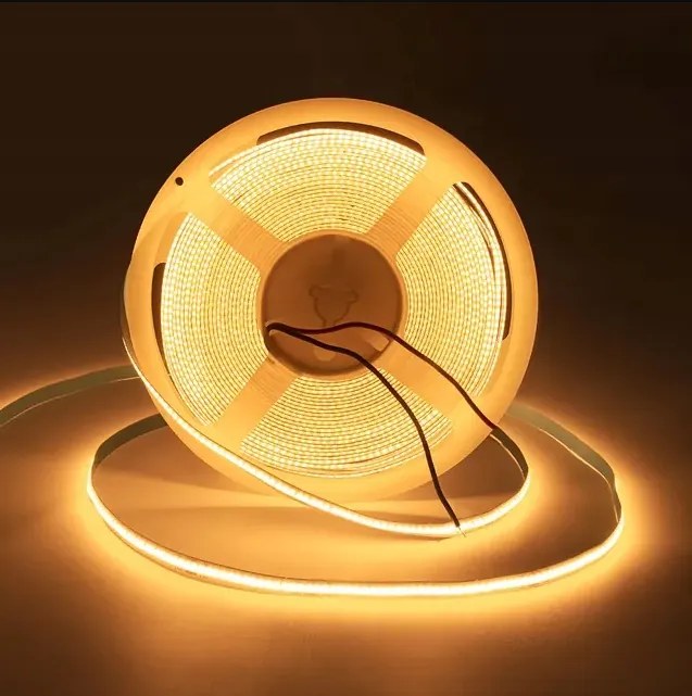 Led Szalag Cob 12V Fényvonal 320 Meleg 2200K 1M.