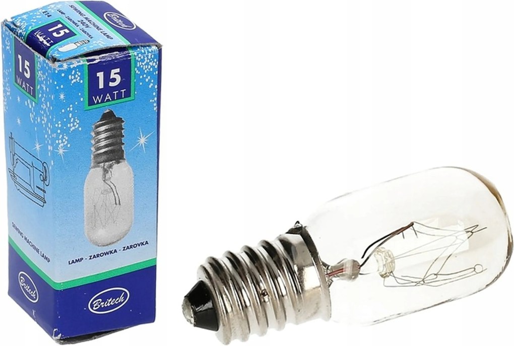 Hűtőszekrény izzó 15W 240V E14 Fényes Energiatakarékos Tartós Univerzális