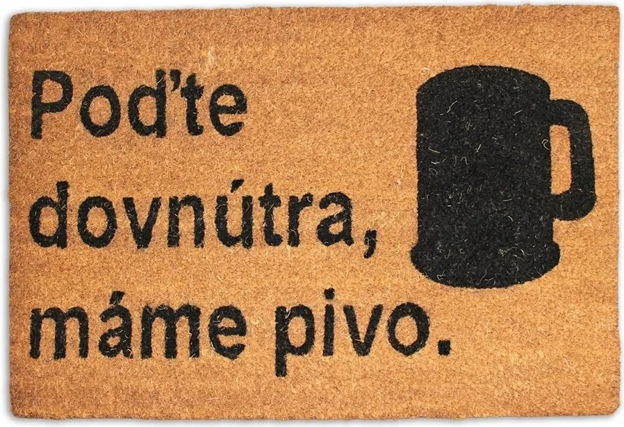 Kókuszos lábtörlő Gyere be (sk)