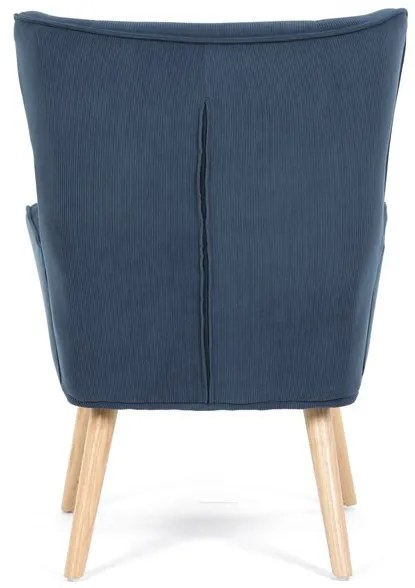 Kék Kordbársony U-Fotel. AK-314 BLUE2