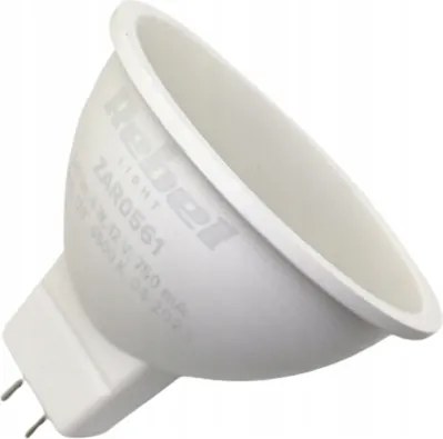 Led izzó MR16 6W 12V DC Hideg fehér 6500K 540lm Rebel