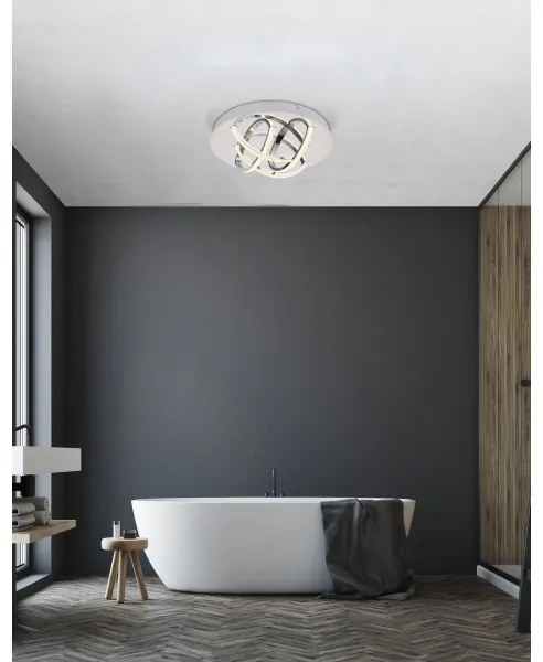 Globo 67126-15IP - LED Fürdőszobai mennyezeti lámpa KEANA LED/15W/230V IP44