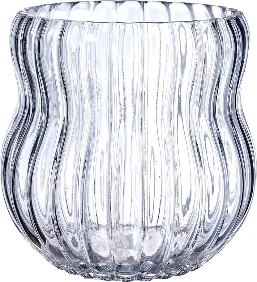 PEARL üveg váza ,Ø17 cm