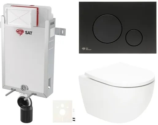 Fali WC szett SAT Fusion befalazáshoz SIKOSZTORFU68