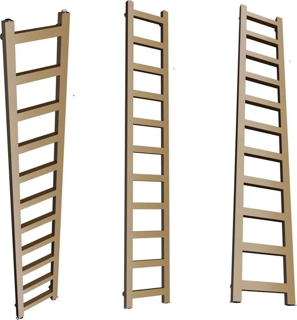 Lad 1210/250 Fürdőszobai Radiátor, Antik Sötét