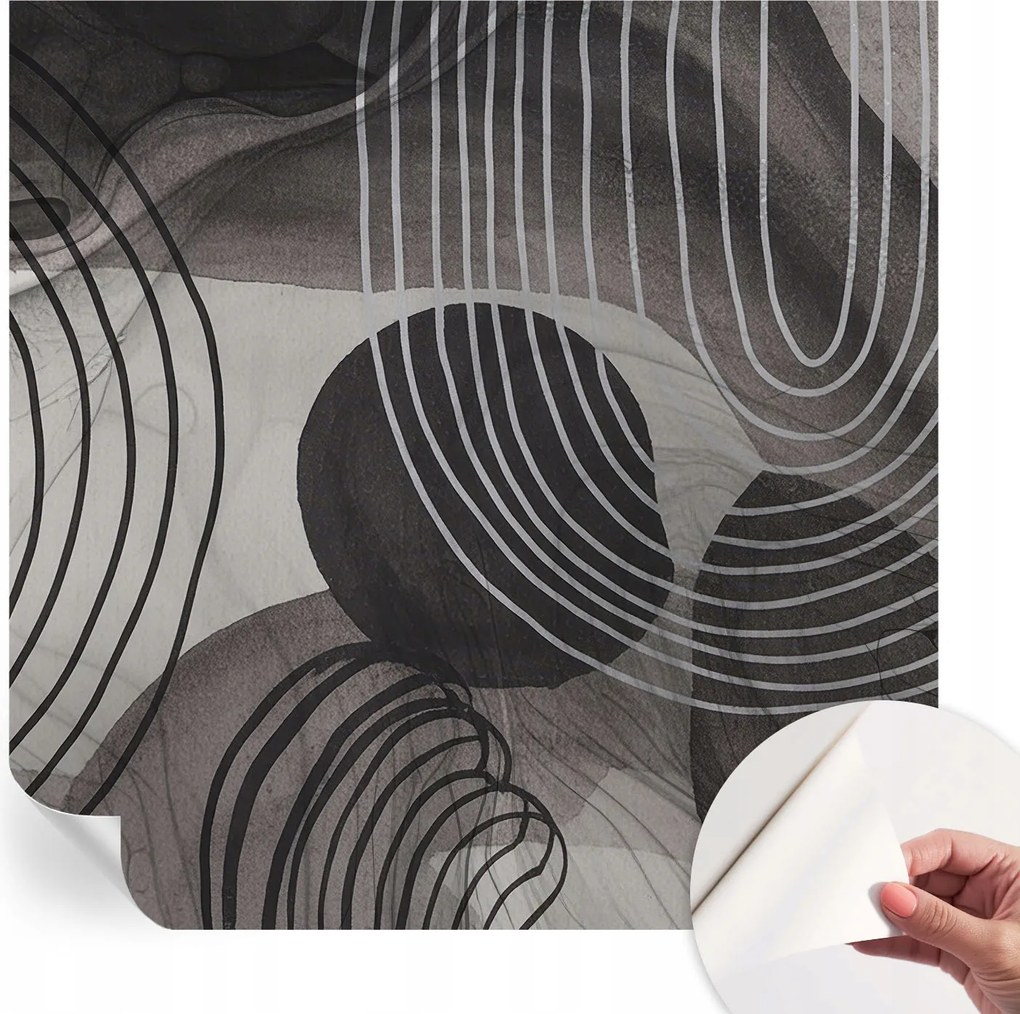 Fotótapéta Fali tapéta Hálószobába és Nappaliba Harmónia formák 250x250 cm