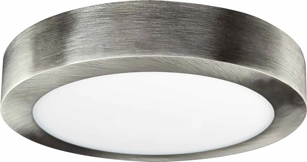 LED lámpa FENIX kör INOX keret 24W Természetes fehér