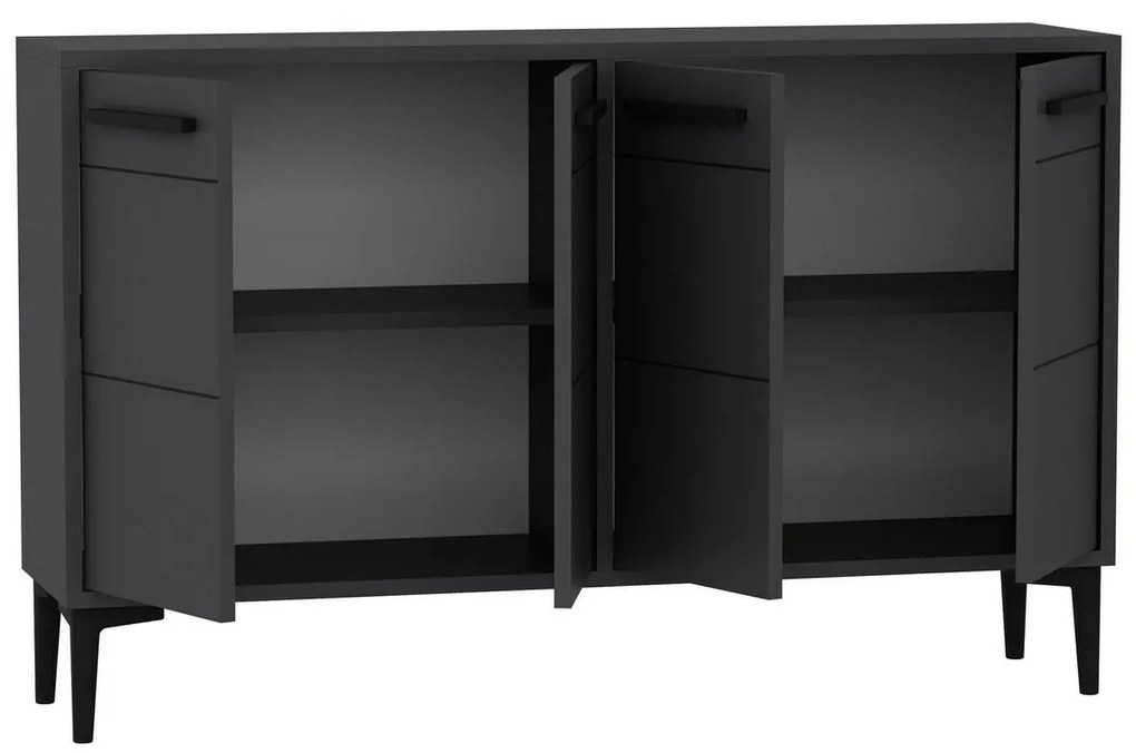 Stria Anthracite szekrény