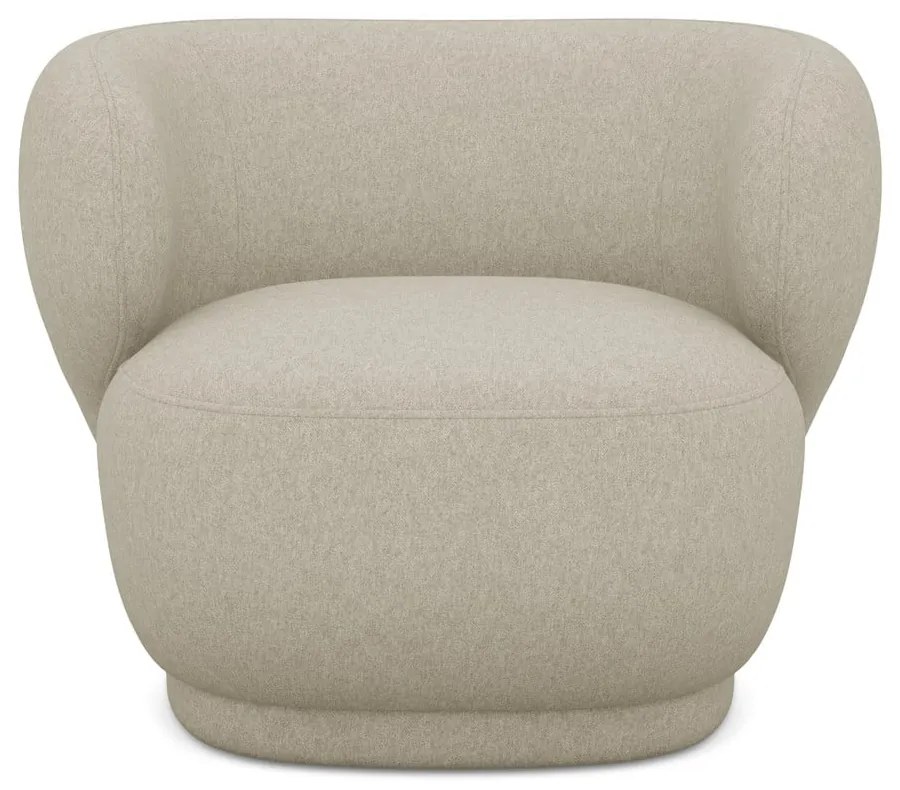 Bézs fotel Hina – Makamii