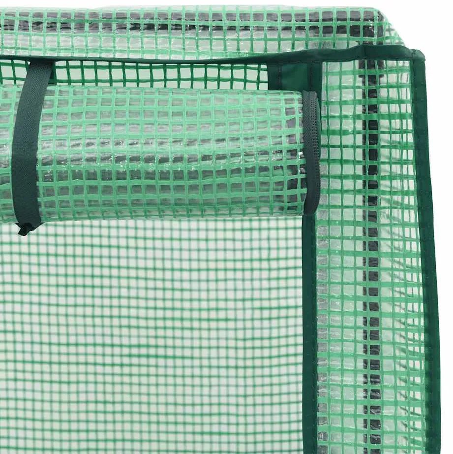vidaXL rattan megjelenésű magaságyás melegháztakaróval 80x40x123 cm