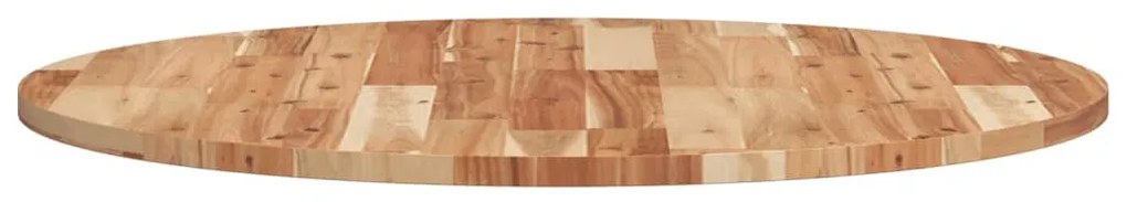 kerek tömör akácfa asztallap Ø80 x 2 cm