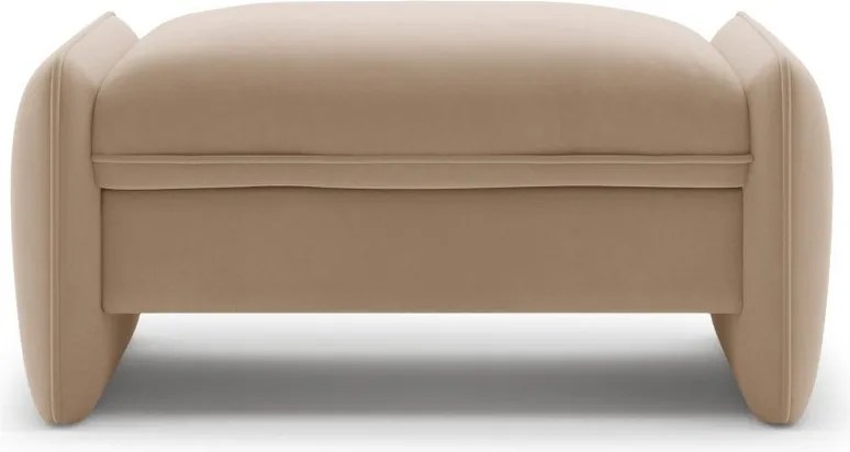 Barna bársony lábtartó Georgia – Micadoni