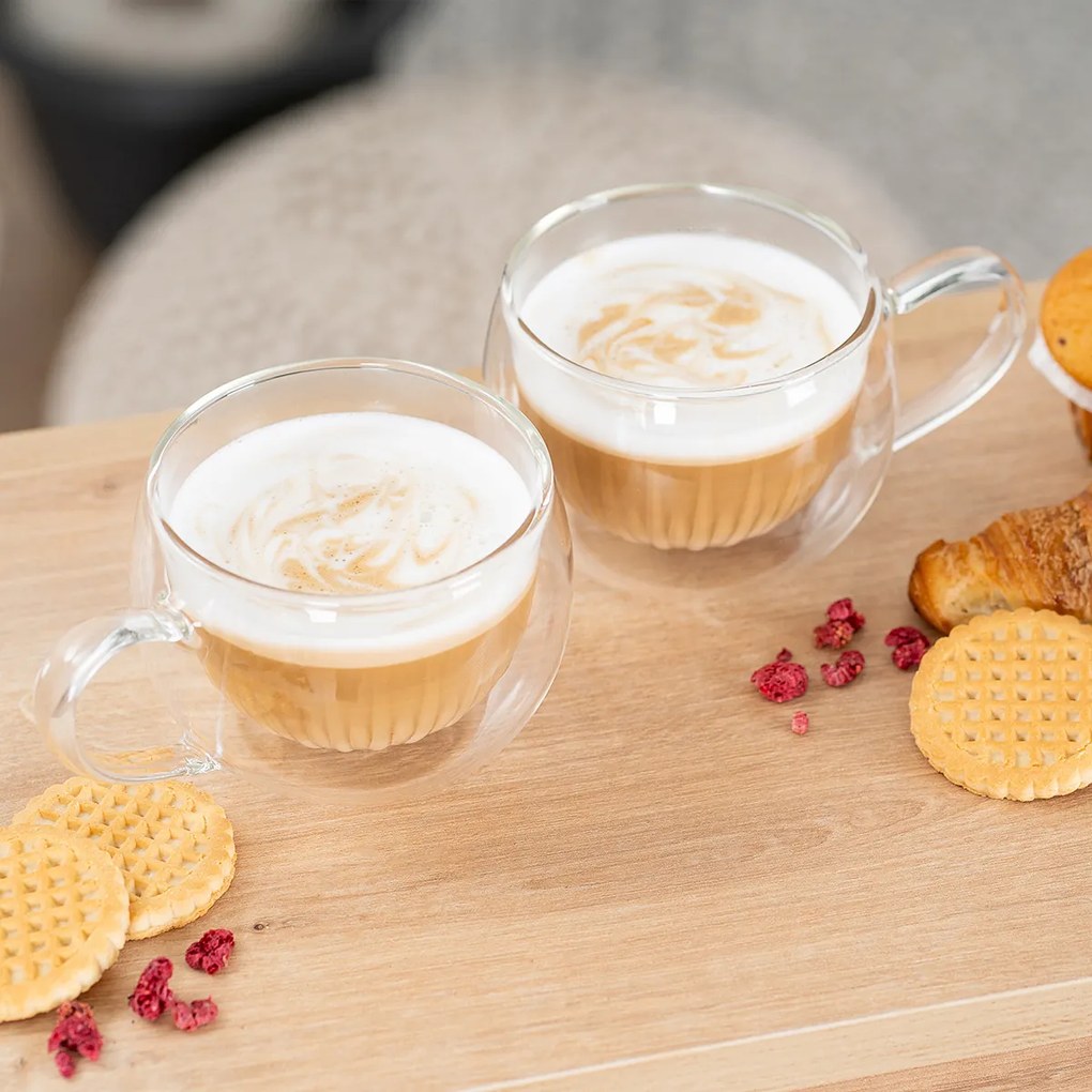 4Home Hot&Cool Thermo cappuccino pohár 270 ml, 2 db