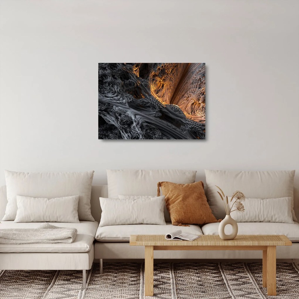 Kép - Kilátás középre (üvegen) (70x50 cm)