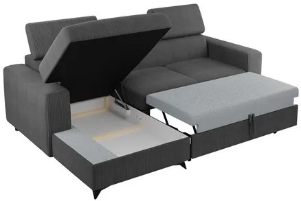 Sarokkanapé Laviosuna Premium (sötétkék) (tárolóhellyel) (B). 1105140