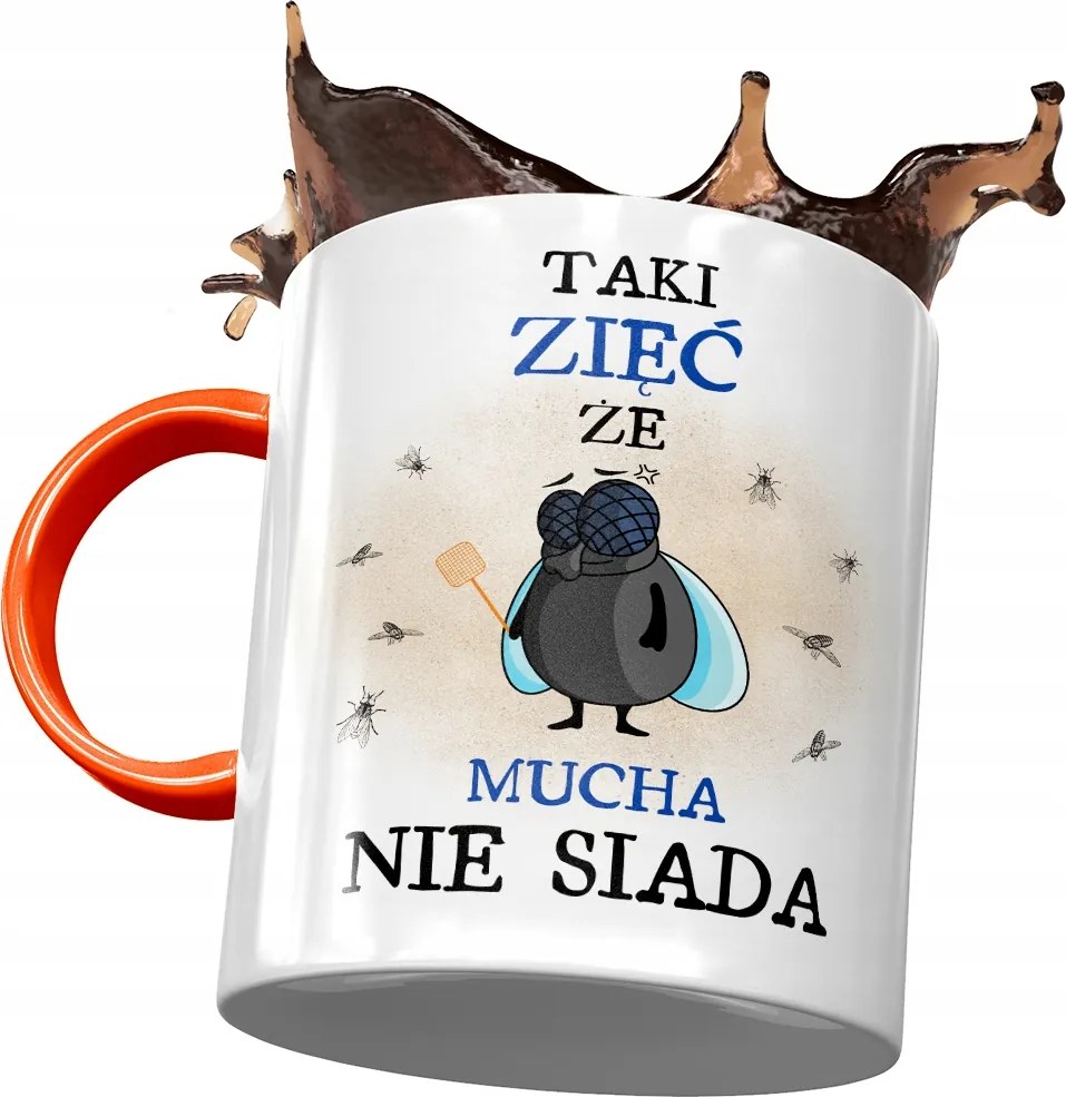 Narancssárga Bögre Vőnek Születésnapra Ajándék Nyomtatott Fotóval