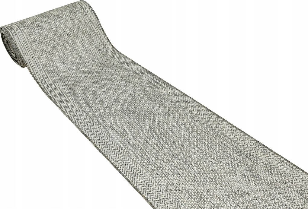 Futószőnyeg Zsinóros Folyosó Erkély 100cm széles Bézs Grafit Jeans Outdoor