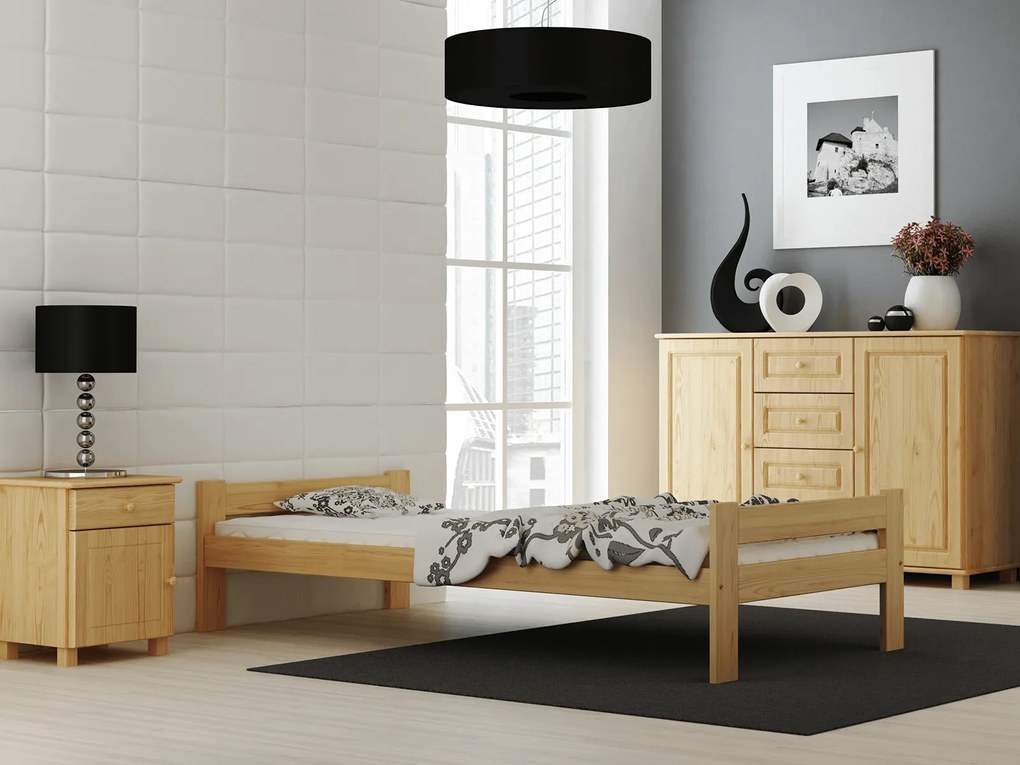 Fa ágy 90x200 Fumi VitBed fenyő