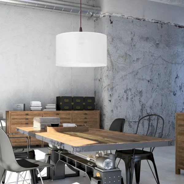 LED Csillár zsinóron NOEL 1xE27/60W/230V fehér