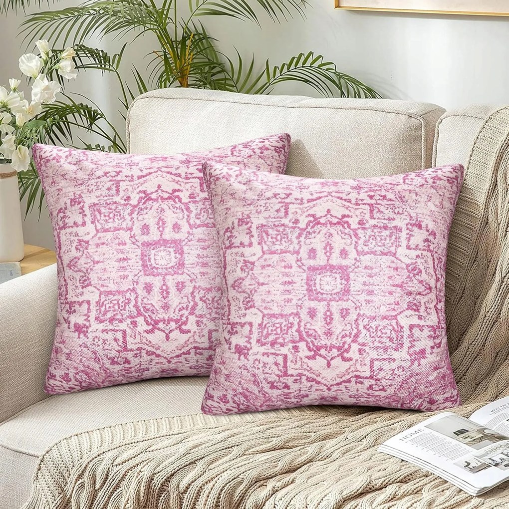 Párnahuzat Dekoratív dísz mandala India 40x40cm 2db