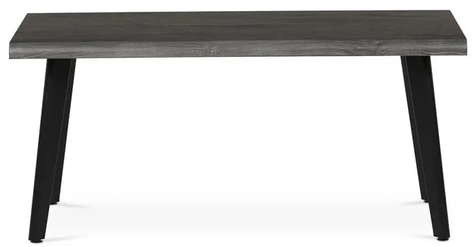 Dohányzóasztal 120 × 60 × 55 cm MDF szürke tölgy CT-F4412 GREY