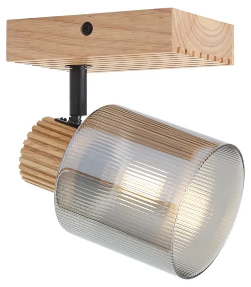 Okos spotlámpa fa füstüveggel, forgatható és dönthető, Wi-Fi G45-tel - Gracy