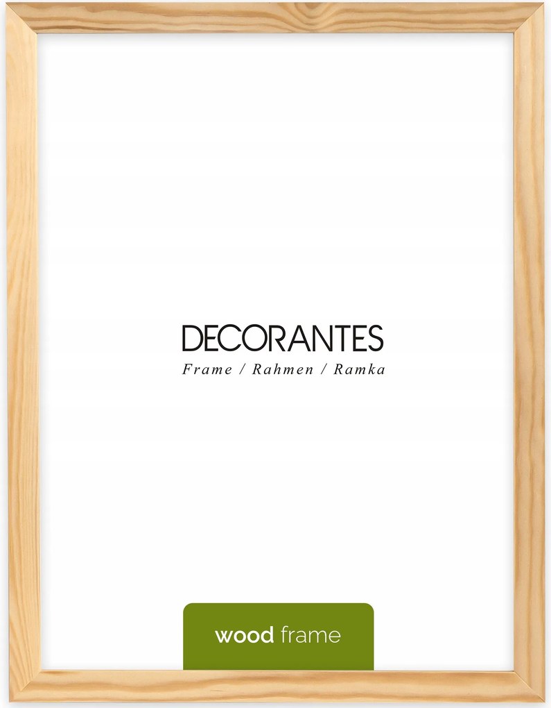 Raw fa képkeret 30x40 cm-es képekhez